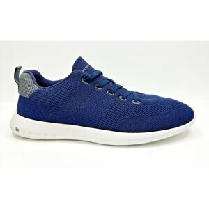 Peter Millar Men's Hyperlight Glide Knit Comfort Sneaker Navy Knit Size 10 NIB